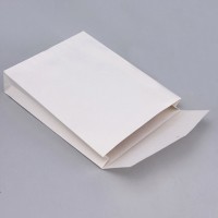 PC012 Custom-made paper bag shopping bag clothing express bag DIY design eco-friendly kraft paper packaging bag eco-friendly kraft paper envelope type eco-friendly bag supplier back view